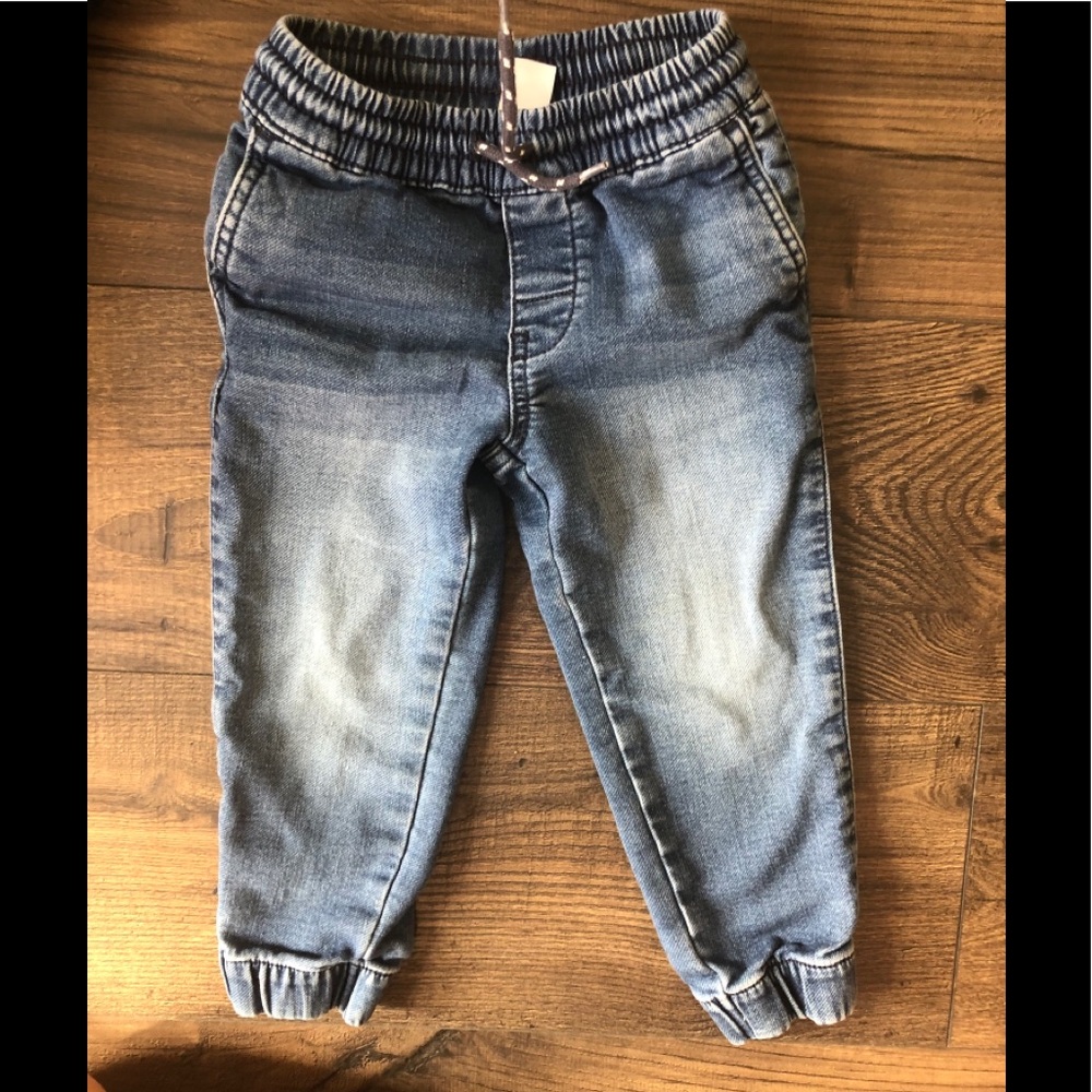 2T elastic toddler boy jeans